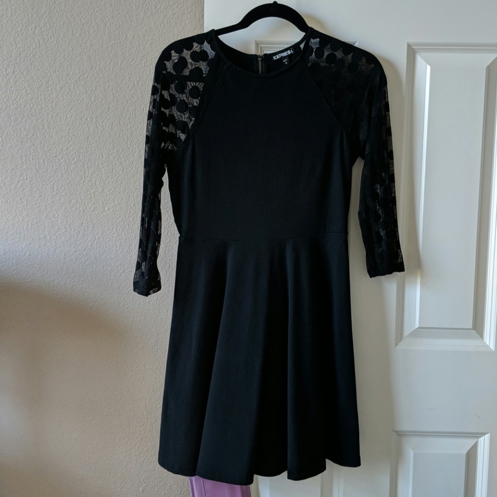 Express skater dress